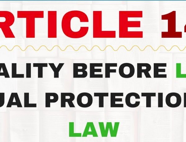 Article 14 permits classification, but prohibits class legislation.” Discuss this statement.